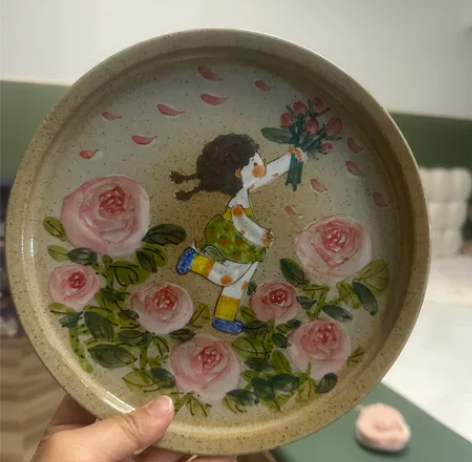 全新景德镇手工陶瓷 手作 高温釉下彩 茶壶...