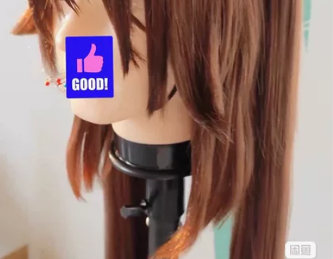 【出】原神胡桃XL码全套cos服 假发已全...