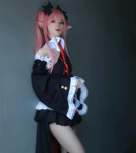 出猫老师克鲁鲁cos服女全套(只穿过一次，...
