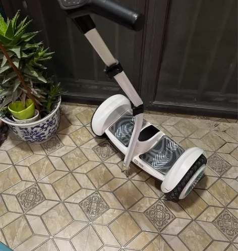 白色领奥平衡车54V，三控+APP遥控+越...