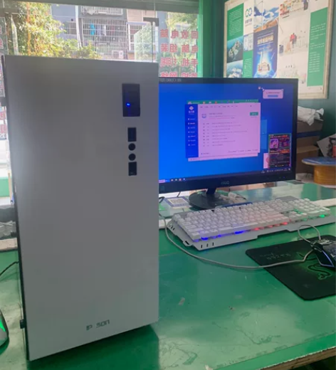 刚收到的高性比吃鸡游戏电脑，过渡用特别适合...