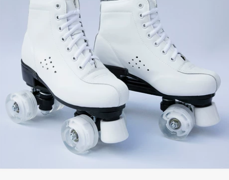 新款成人双排溜冰鞋儿童四轮滑鞋成年男女旱冰...