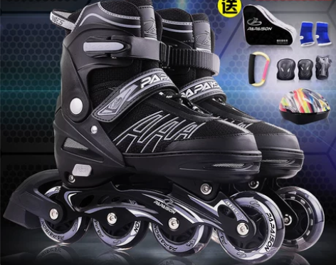 小状元溜冰鞋成人旱冰轮滑鞋全套套装儿童初学...