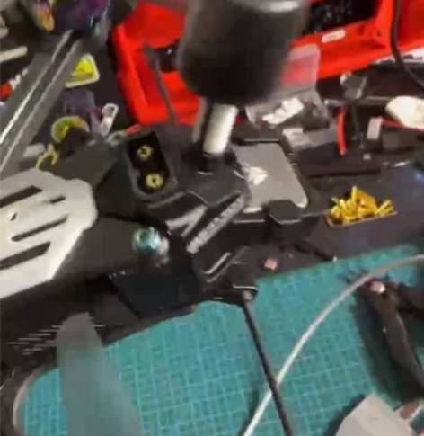 穿越机aerolite打印件，尾部固定xt...