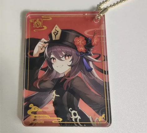 出胡桃麻将原神后亚克力挂件第二弹 包装尚在...