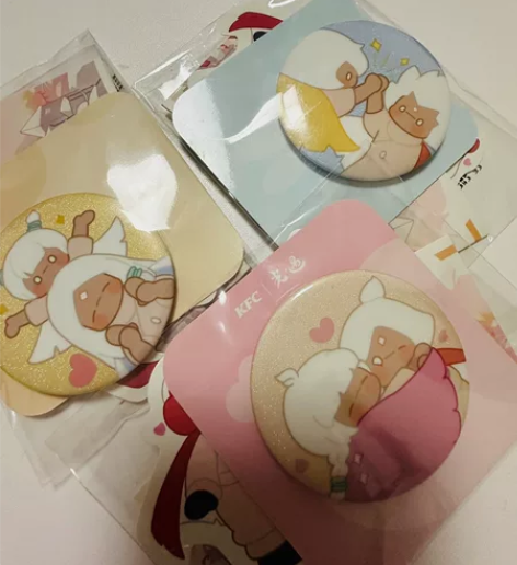 肯德基联名 光遇联动周边 徽章/温感杯垫徽...