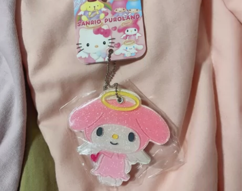 美乐蒂 彩虹乐园限定 亚克力挂件 全新带牌...