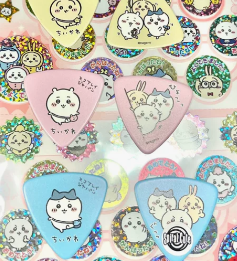 国现 chiikawa吉伊卡哇吉他拨片 三...