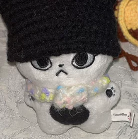 全新 纯手工10cm海星体猫耳帽 两顶包邮...