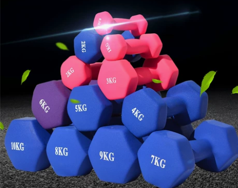 小哑铃3公斤瘦臂男士健身器家用女士哑铃一对...