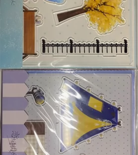 恋与制作人白起小屋一弹立牌 全新未拆封 可...