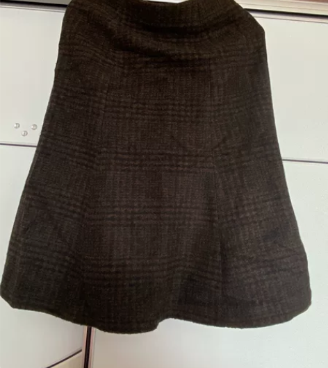 优衣库实体店购入荷叶边裙，中长款，S码62...