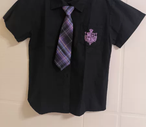 电竞少女jk制服女童夏装暗黑格子裙衬衫百褶...