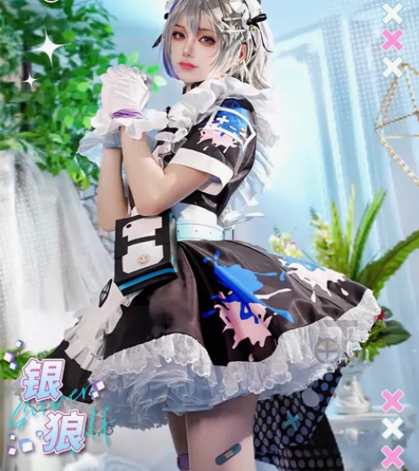 【出】崩坏星穹铁道猫与三町目银狼女仆cos...