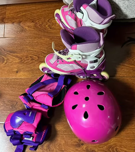 迪卡侬入,32穿到35 整套 感兴趣的话点...