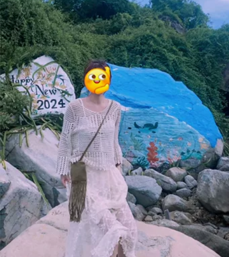 蕾丝休闲不规则边半身裙网纱飘逸轻薄中长裙 ...