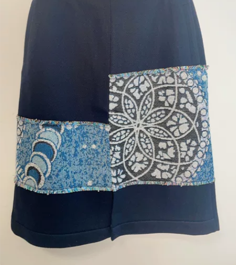 initial民族风厚实冬天半身裙2码 全...