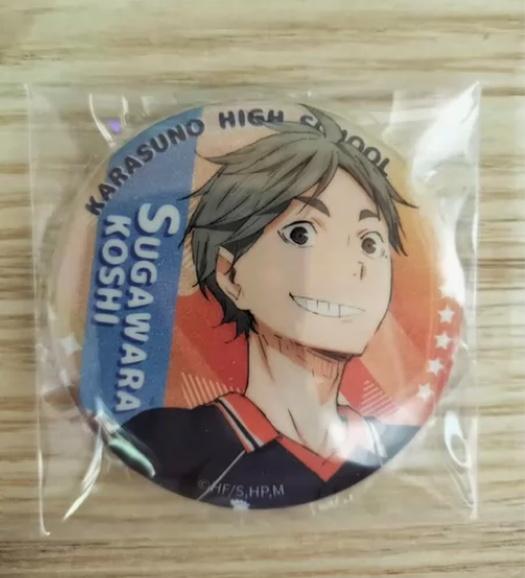 星河动漫排球少年队服系列suga吧唧 带闪...