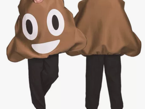 万圣节派对亲子装扮蟑螂便便大便COS服装成...