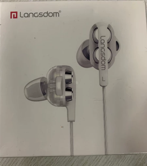 兰士顿重低音耳机入耳式K歌手机有线降噪高音...