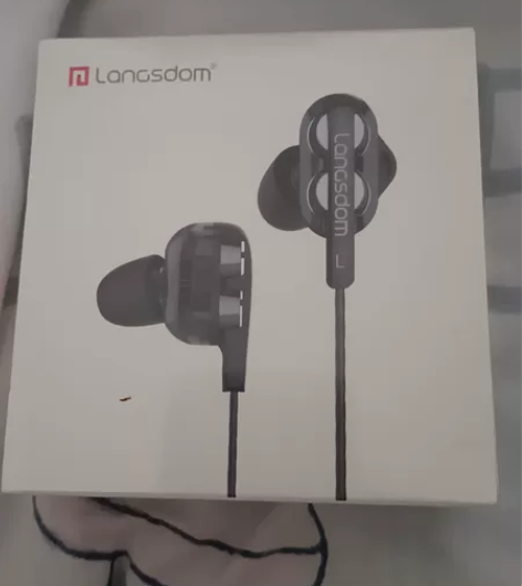 兰士顿石墨烯耳机入耳式有线音乐游戏带麦耳塞...