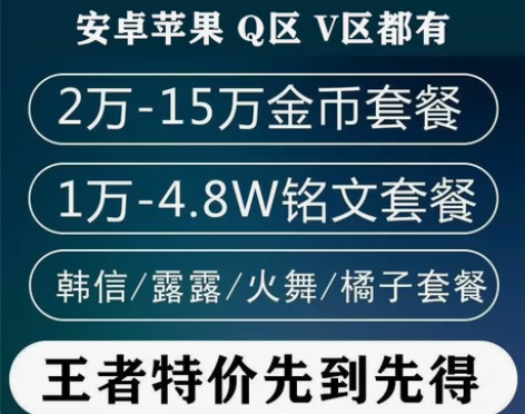 王者荣耀转移号 百胜必备 铭文加金币和英雄...