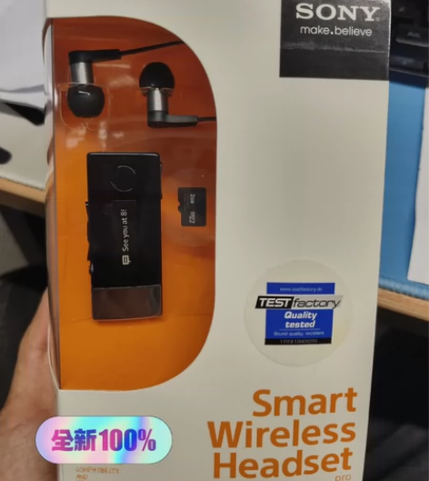 全新Sony/索尼蓝牙耳机无线运动挂耳式跑...