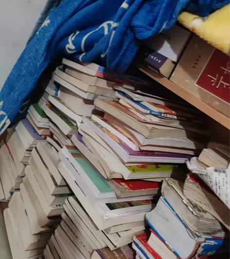 儿时书籍,具体有玄幻小说,作文书,漫画阿衰...