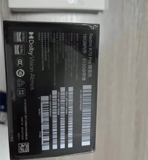 红米k70pro 晴雪色16?512全部没...