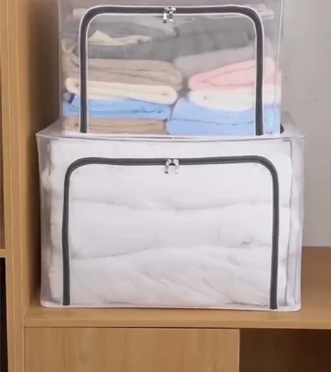 【工厂全新清仓】衣服收纳箱布艺装被子袋防尘...