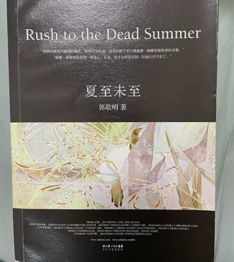 郭敬明的夏至未至，不包邮 感兴趣的话点“我...
