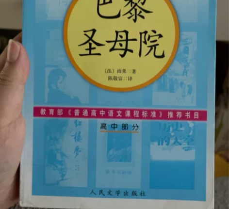 巴黎圣母院(高中部分修订版)/语文新课标必...