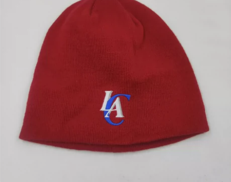 全新LA双层毛线瓜皮运动帽。 均码 外贸尾...