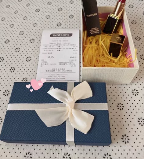 个人闲置tf黑管口红16 80送礼盒，正装...