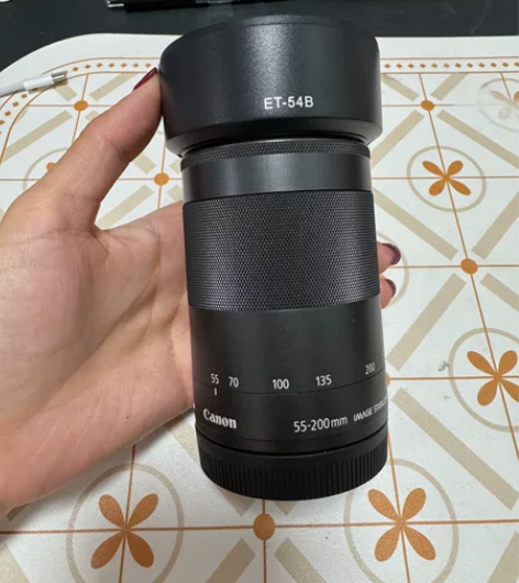 出自用佳能55-200镜头 买来就用了一两...