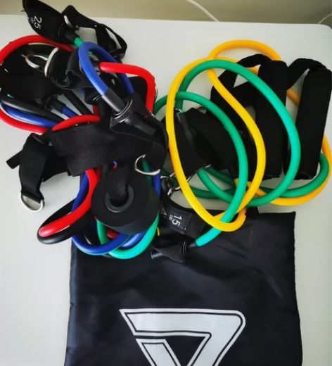 匹克拉力器 全套带收纳袋简易包装发货?几乎...