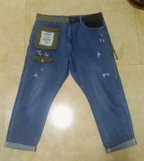 潮牌牛仔裤，男女同款，36码，款式新颖，尺...