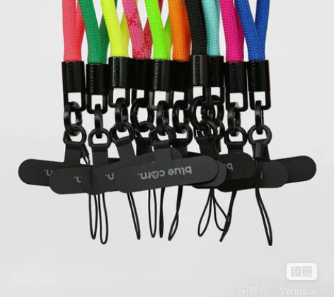 bluecorn简约彩色多功能通用手机挂绳钥匙扣mini仔超...