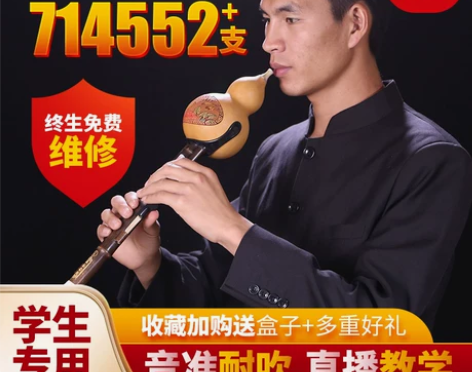 葫芦丝乐器c调降b调a调g调f调小d调儿童...