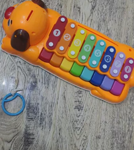 小狗八音手敲琴+旋转木马音乐盒(上弦款) ...