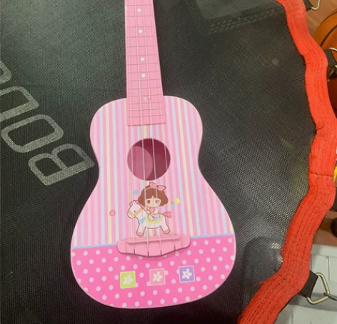 宝丽尤克里里初学者宝宝儿童小吉他玩具男女孩...