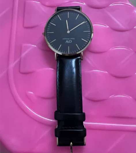 DW手表男款 CLASSIC系列经典复古黑...