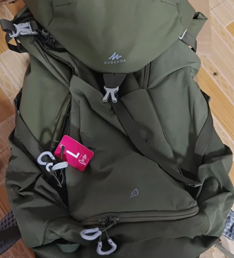 迪卡侬mh500背包40升L码。 京东官方...