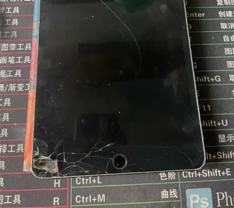 iPad mini4，128g 屏幕战损成...