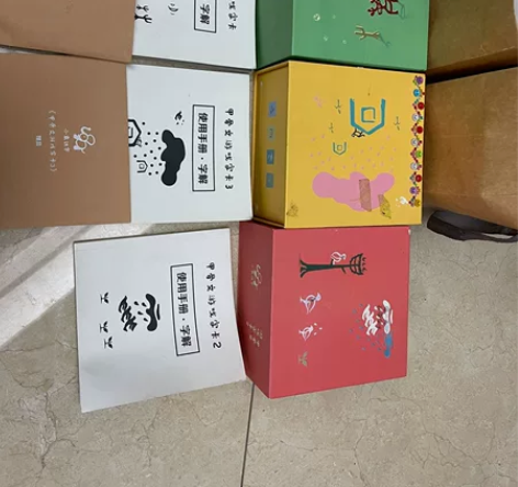 小象甲骨文游戏字卡.1-3 3套100元出...