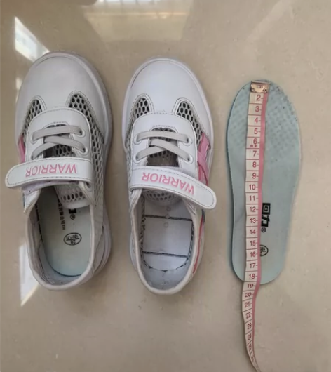 付邮出！回力儿童小白鞋网鞋，尺码28鞋垫长...