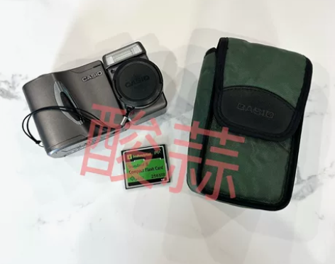 卡西欧ccd相机qv2300老式复古数码相...