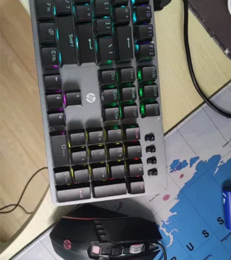 HP惠普有线键鼠套装 [1]买来没用过，发...