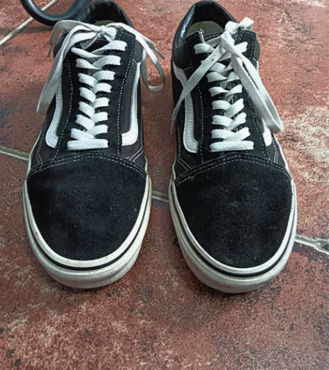 Vans低帮板鞋经典款正品，42.5码（内...