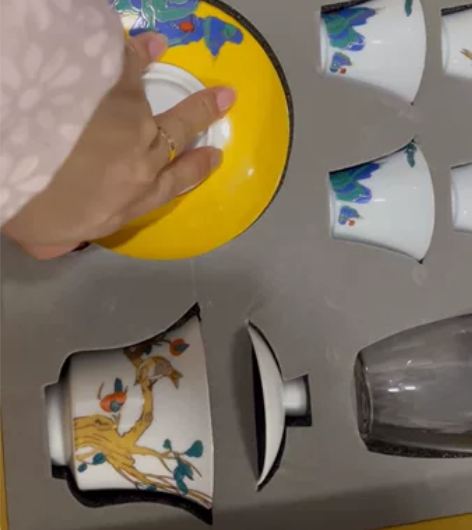 景德镇 陶瓷 茶具 正品(朋友从景德镇买回...